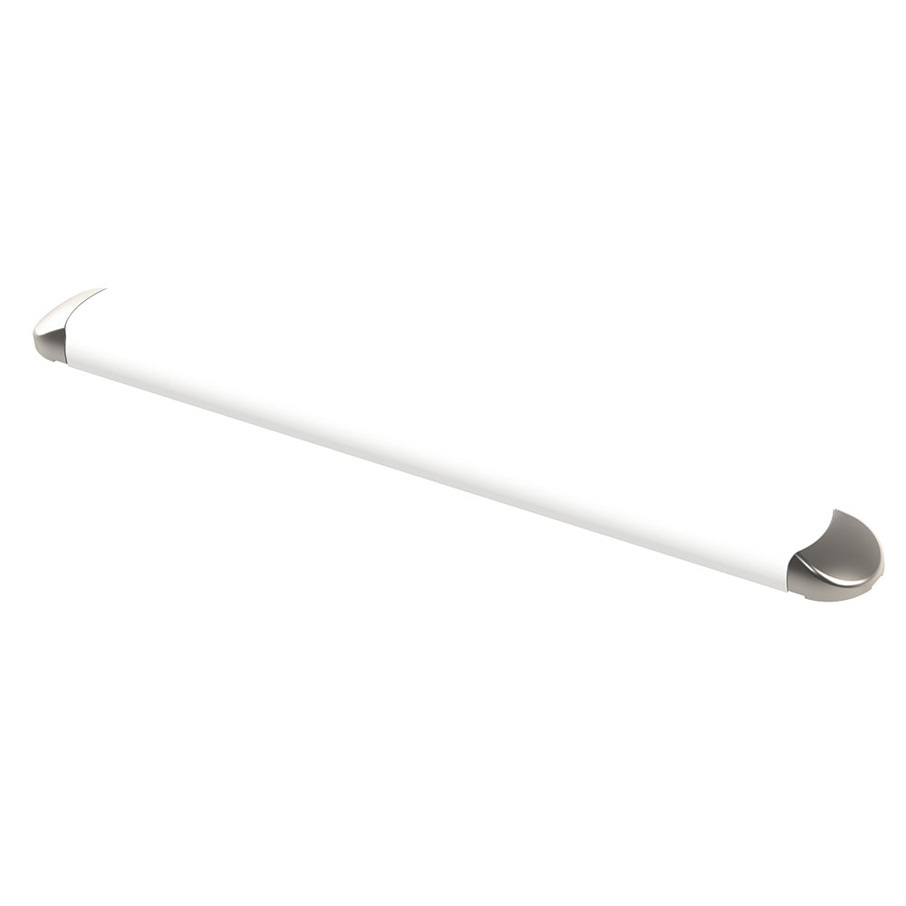 Shadow-Caster RGBW 10-inch long courtesy interior light with stainless steel caps, designed for vehicle interior lighting.