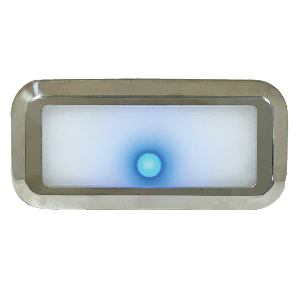 Shadow-Caster LED interior courtesy light in cool white, switched courtesy light for vehicle interior illumination.