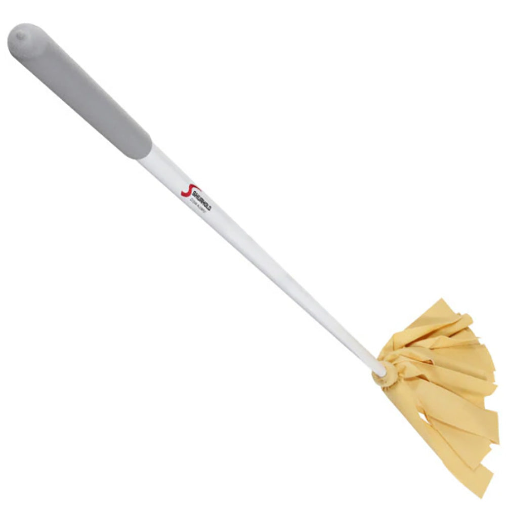 Shurhold XL Water Sprite Deck Mop with 72-inch long handle for cleaning decks and surfaces.
