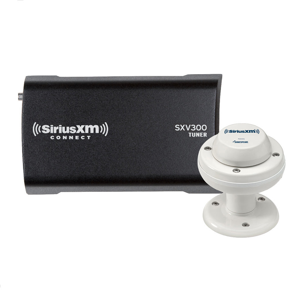 Six SiriusXM SXV300 Connect Tuner marine/RV satellite receiver antennas for enhanced satellite radio reception.