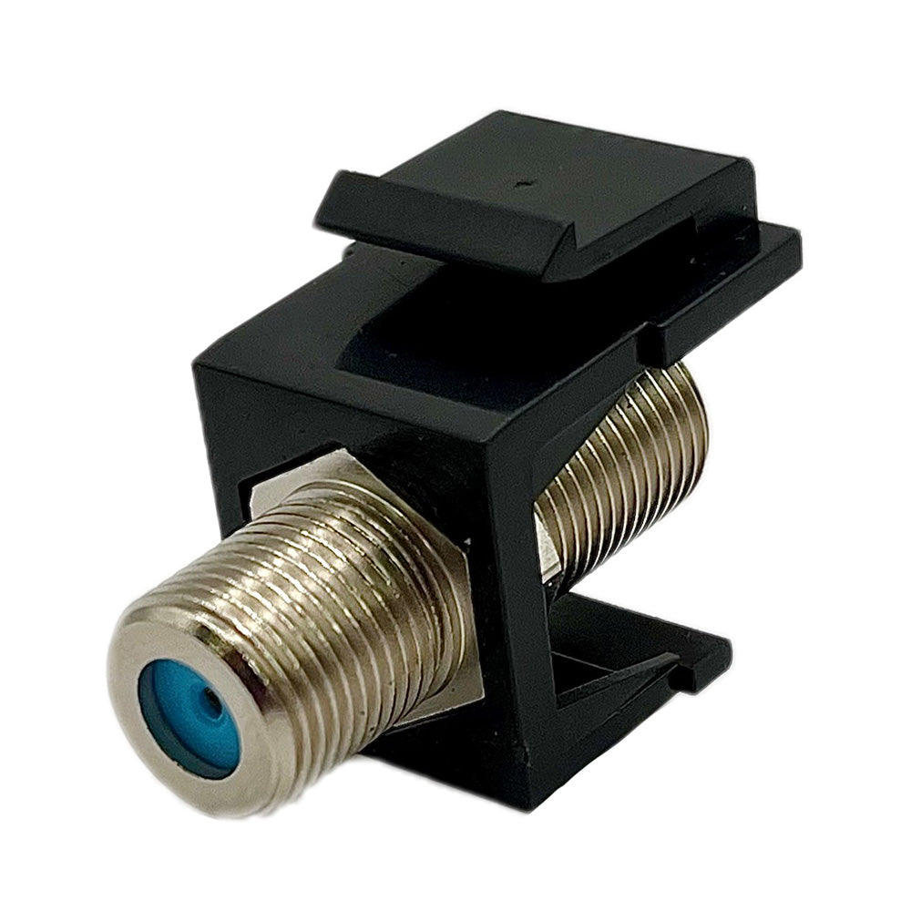 SmartPlug single jack coax TV and internet connector, accessory for cable and internet connections, with durable design.