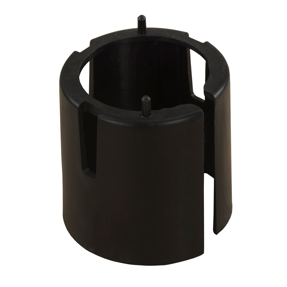 Springfield Marine Trac-Lock III swivel bushing for seating, 2-3/8 inch diameter, in black with metal components