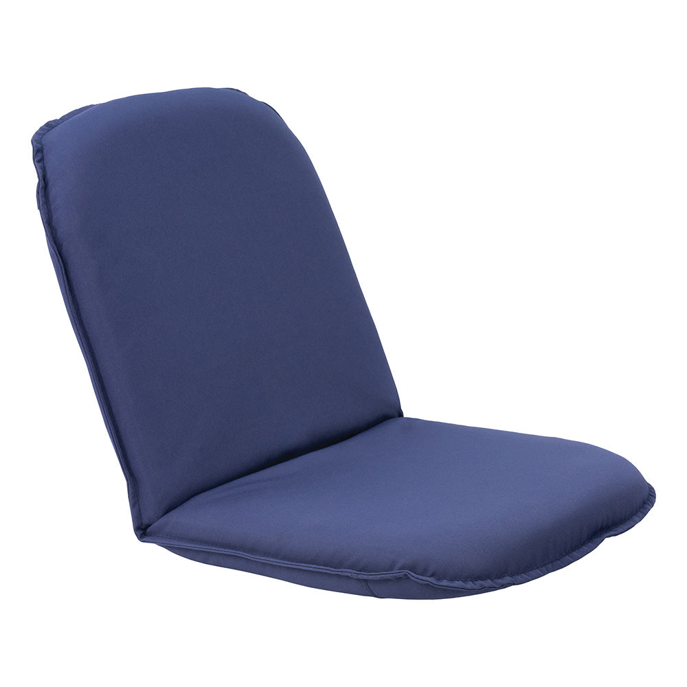 Springfield Marine Blue On-Deck Ratchet Seat with adjustable seating and sturdy construction for boat deck comfort.