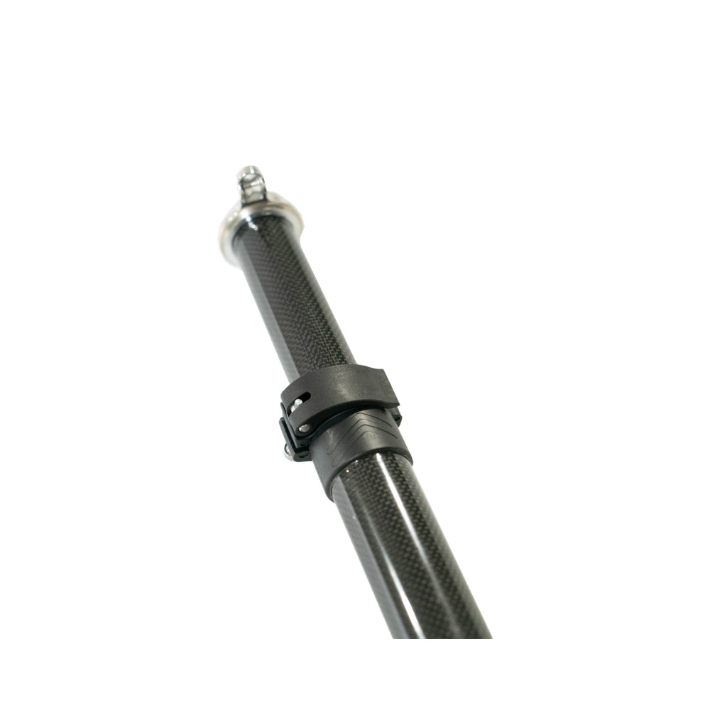 TACO Marine Tele-Sun Carbon Fiber Shade Poles with Carry Bag for Biminis, shades, and umbrellas on a boat.