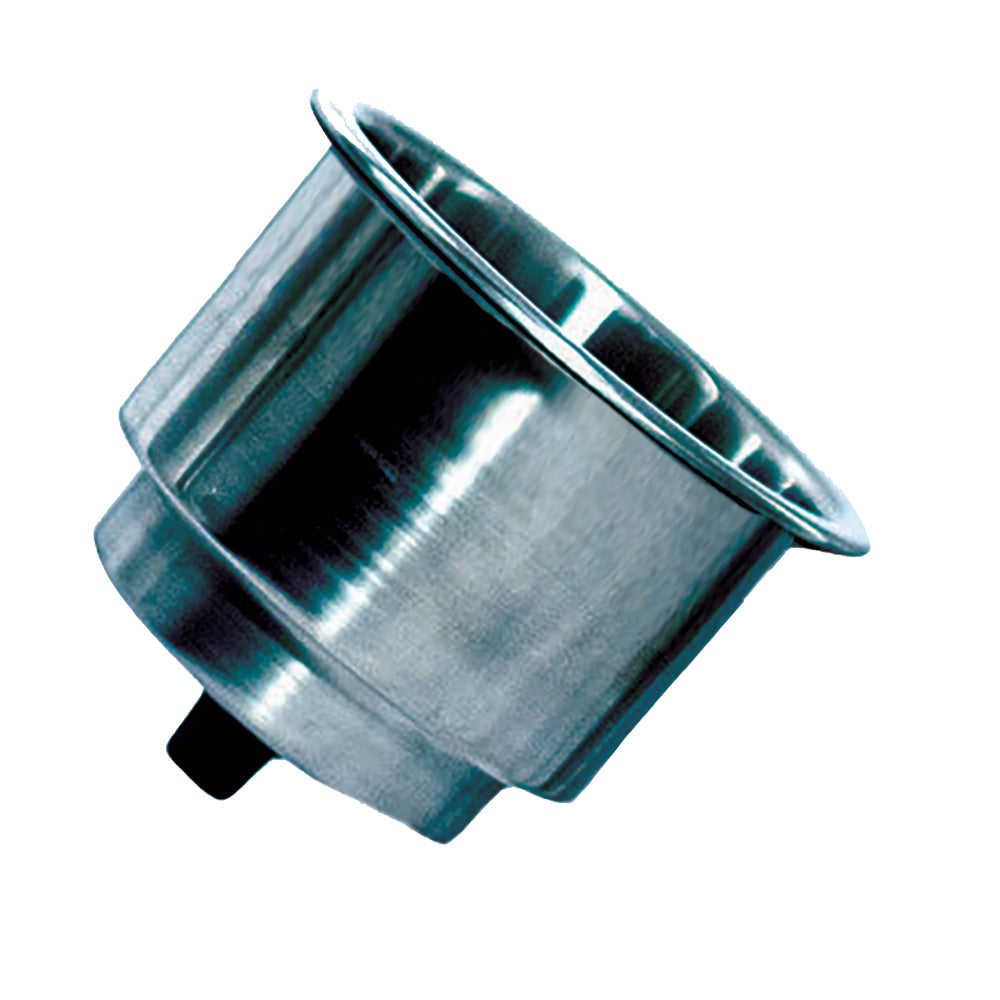 Tigress stainless steel cup insert, accessory for beverages, with a shiny metallic finish and durable construction.