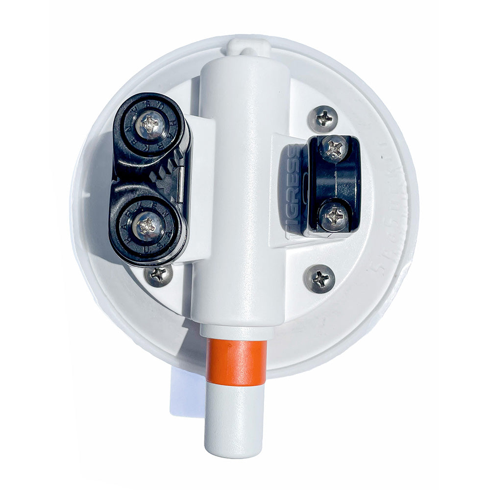 Tigress Portable Seasucker Cam Cleat for outrigger accessories, compact mounting hardware with durable design for secure line management.