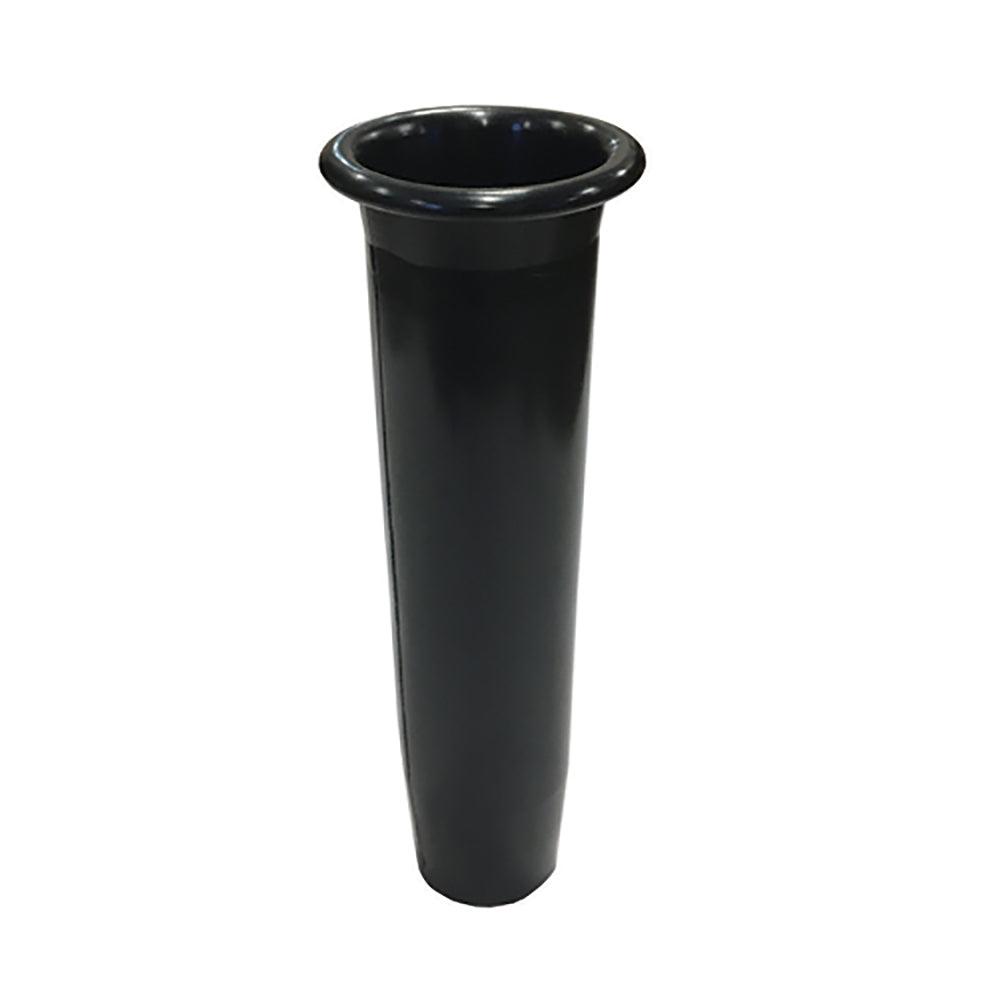 Black Tigress lipped insert for 10-inch flared rod holder, fishing rod holder accessory with secure fit.
