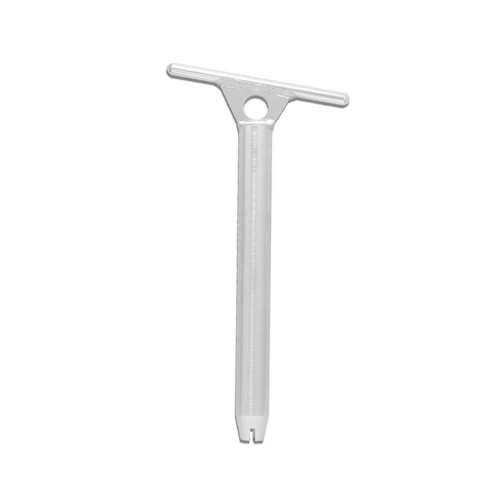 Tigress portable cleat rod holder accessory, 15 inches tall with a 9-inch cleat, ideal for securing fishing rods on boats.