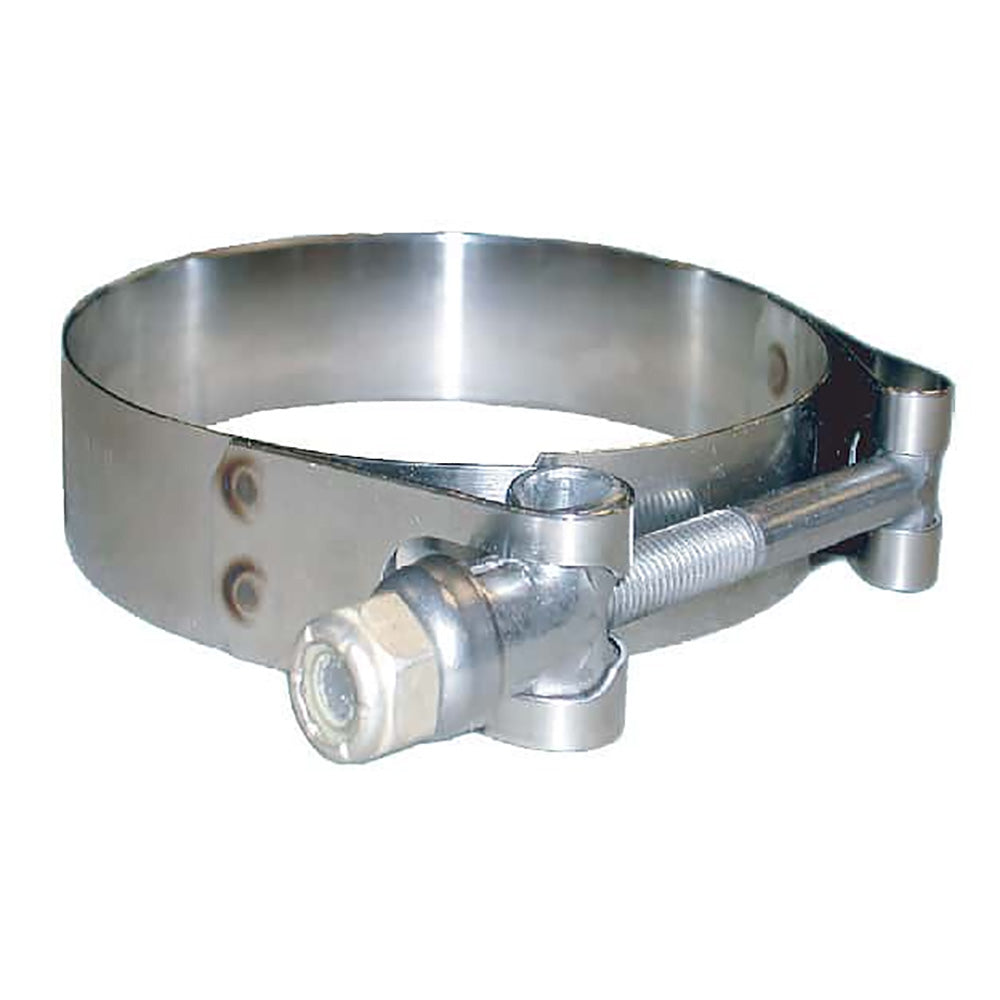 Collier de serrage en T Trident Marine en acier inoxydable 316 - Bande de 19 mm - Plage de serrage de 9,6 à 10,3 cm
