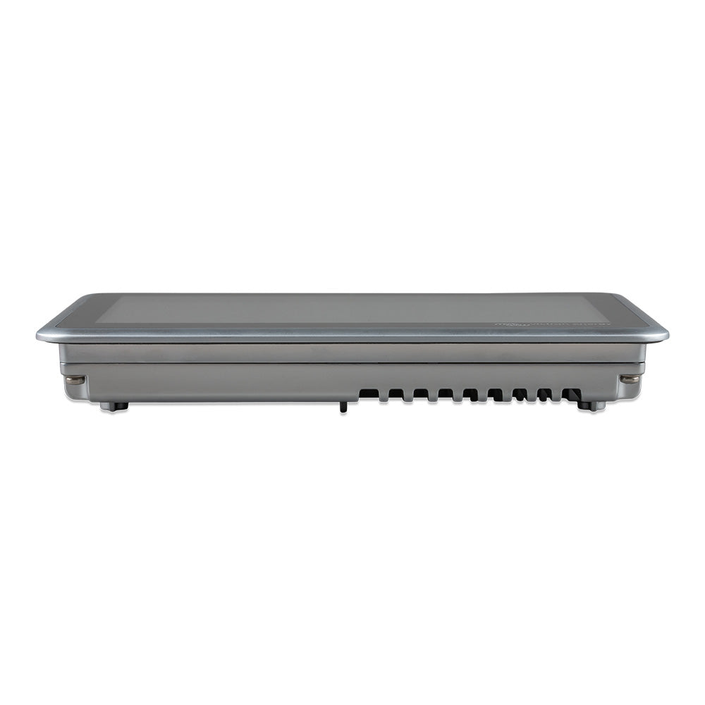 Victron Energy Ekrano GX accessory display unit, black screen with control buttons, for monitoring energy systems.