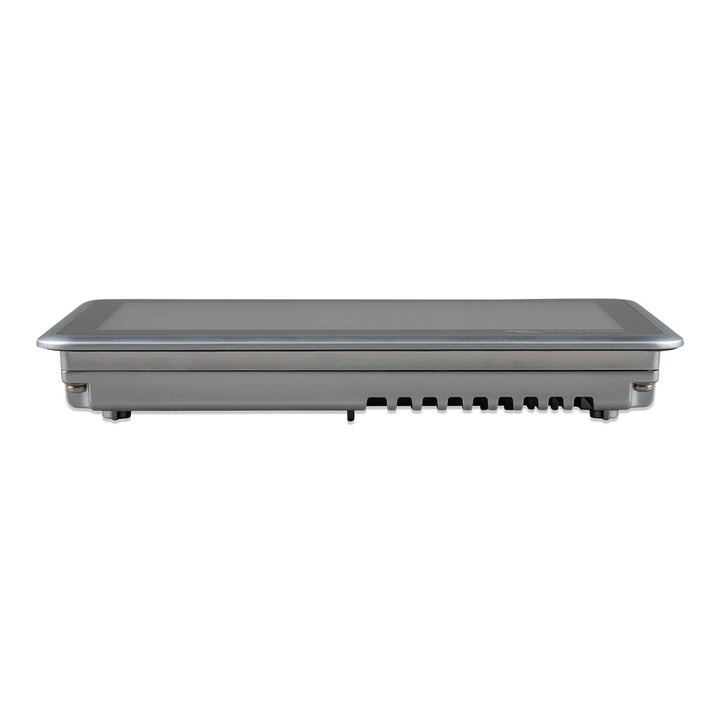 Victron Energy Ekrano GX accessory display unit, black screen with control buttons, for monitoring energy systems.