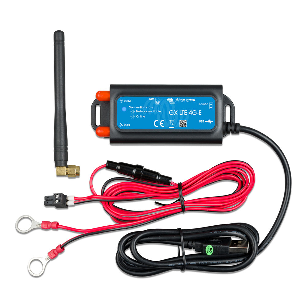 Victron Energy GX LTE 4G-A cellular modem accessory for GX devices, designed for North American networks.