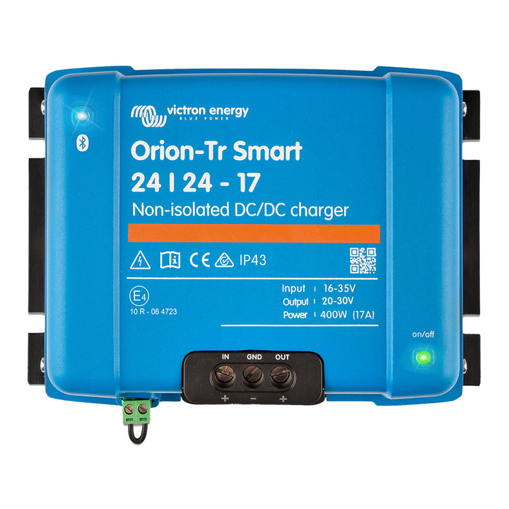 Chargeur ou alimentation CC-CC non isolé Victron Orion-TR Smart 24/24-17 A 17 A (400 W)