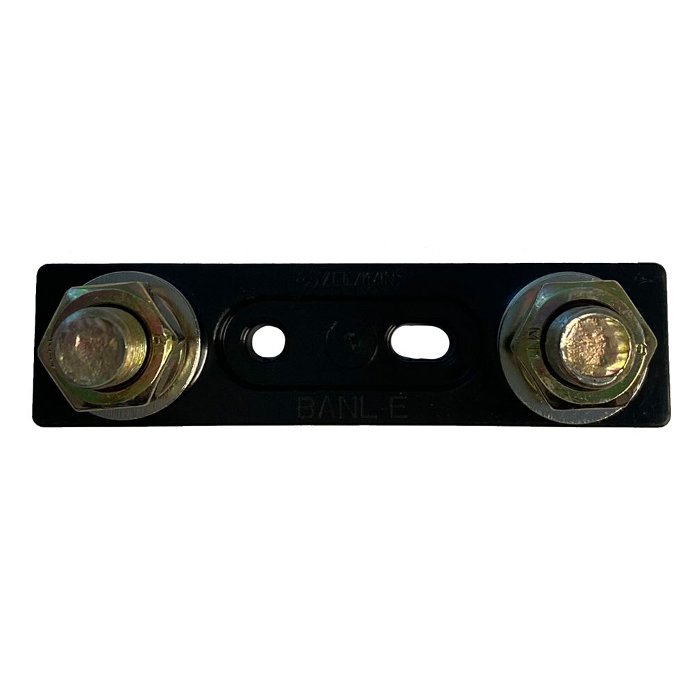 Victron Energy fuse holder for ANL fuses, black plastic block with metal contacts, used for secure automotive or marine fuse connections.
