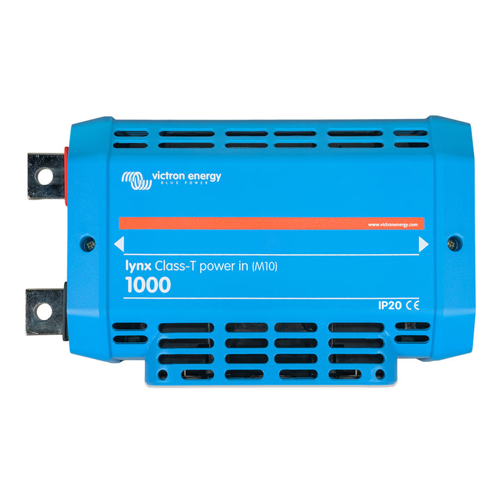 Victron Energy Lynx Power-In Class-T M10 terminals for fuse blocks and fuses with secure connection terminals.