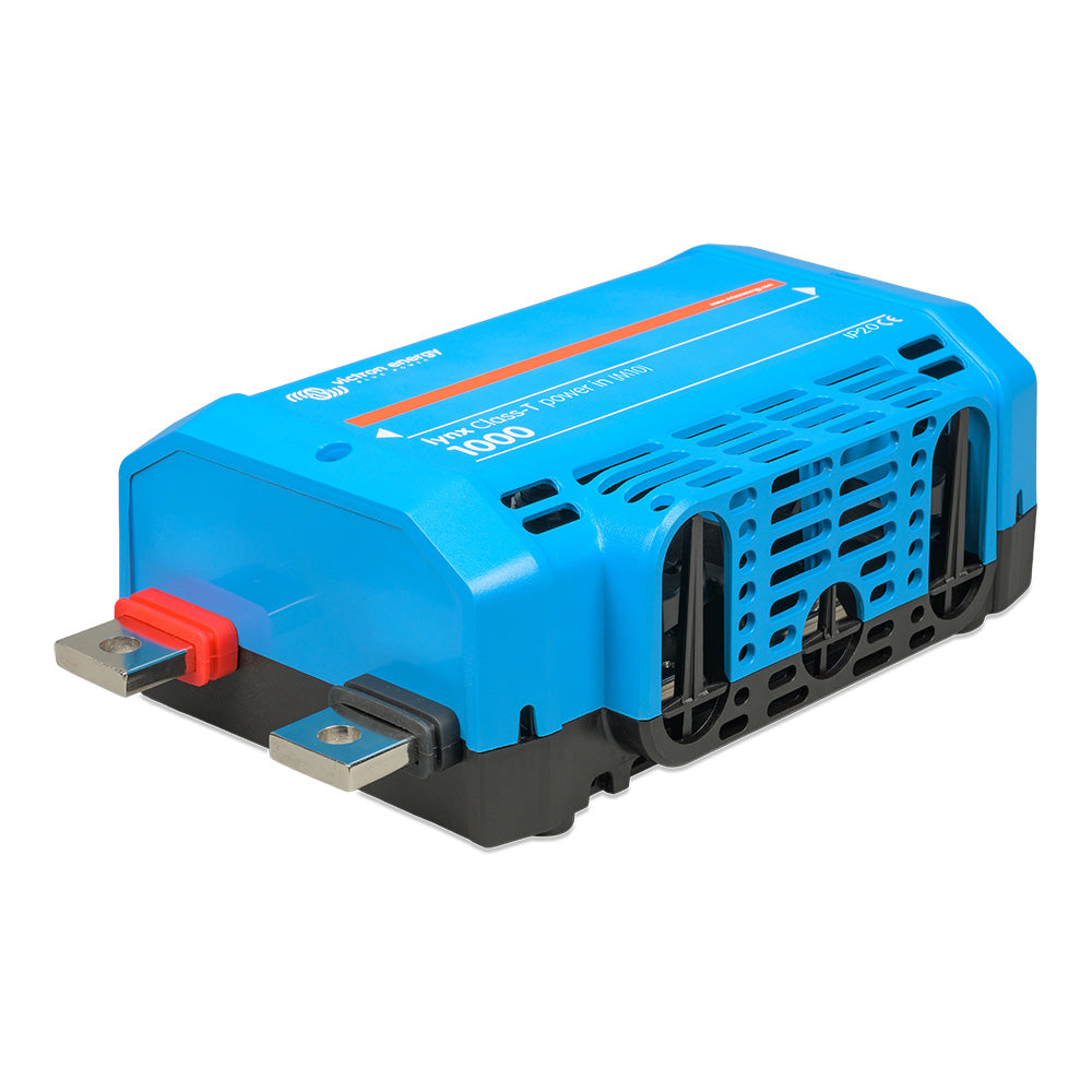 Victron Energy Lynx Power-In Class-T M10 terminals fuse block with multiple M10 connection points for electrical distribution.