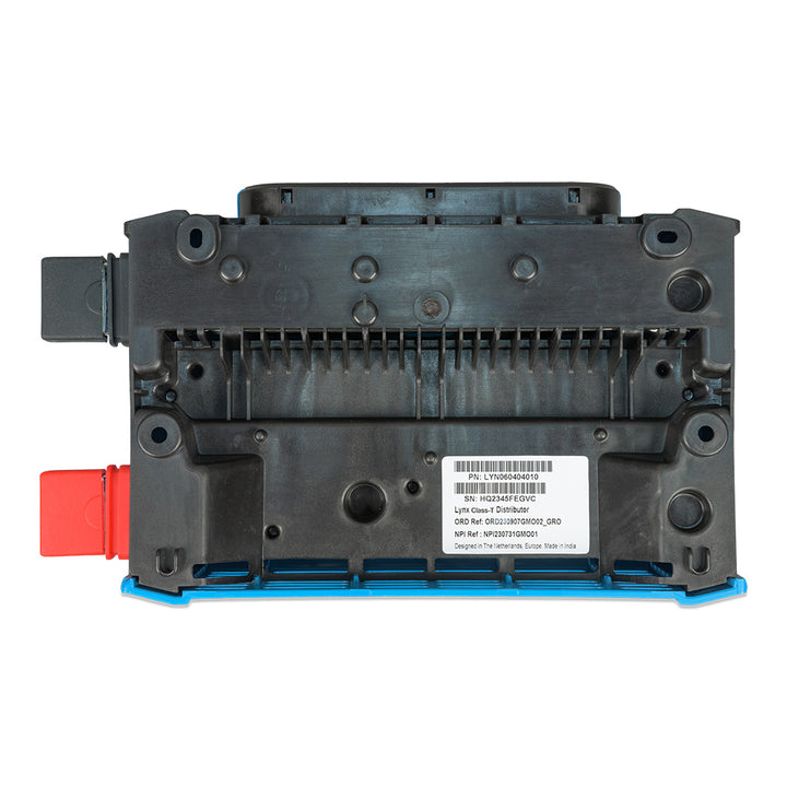 Victron Energy Lynx Power-In Class-T M10 Terminals fuse block with black plastic housing and metal terminal connections.