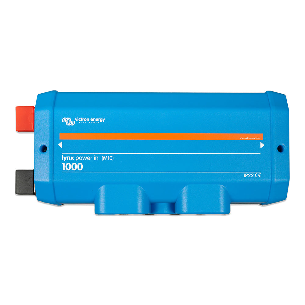Victron Energy Lynx Power-In fuse block with M10 terminals for secure power connections and reliable electrical distribution.