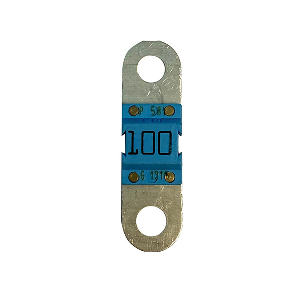 Victron Energy MIDI Fuse 100A/58V fuse block for 48V systems, shown in package of one, with robust fuse holder and wiring connections.