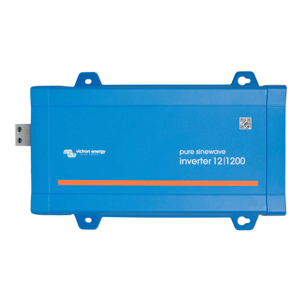 Victron Energy Phoenix Inverter 12/1200 with NEMA GFCI outlet, 120V, UL 458 certification, model VE.Direct for reliable power conversion.