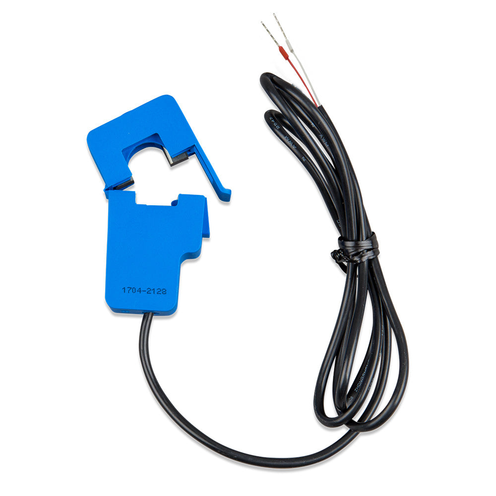 Victron Energy 100A:50mA current transformer for MultiPlus-II, with 1m wire end, used for meters and monitoring in electrical systems.