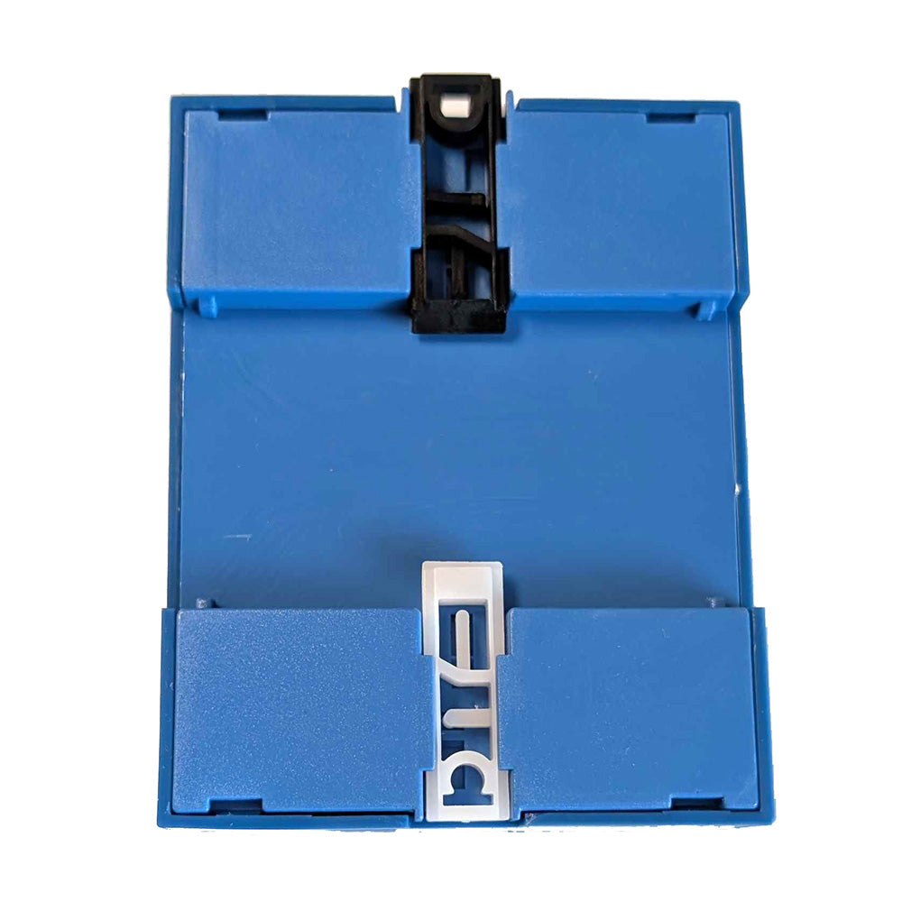 Victron Energy VM-3P75CT single and 3-phase energy meter for monitoring electrical systems, with digital display and measurement ports.