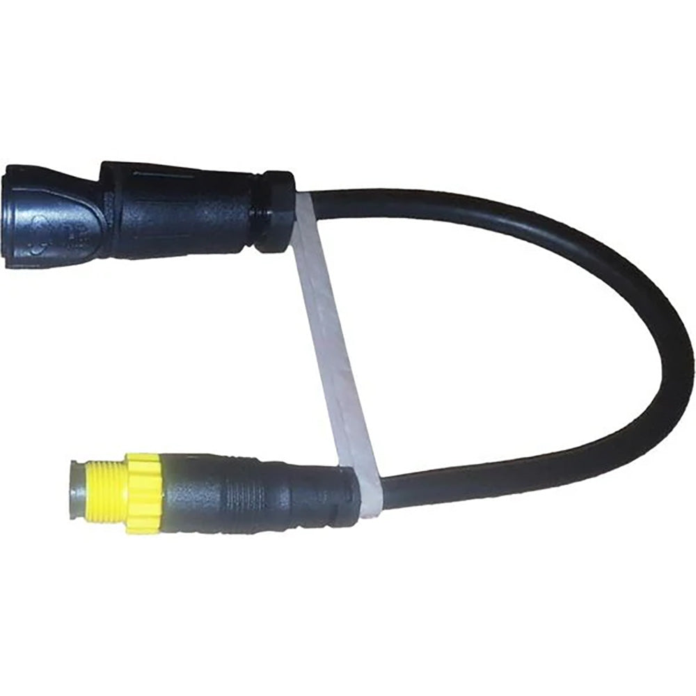 Whale Marine IC Adapter Cable for old IC pumps to new IC accessories, marine plumbing component, black and blue cable.