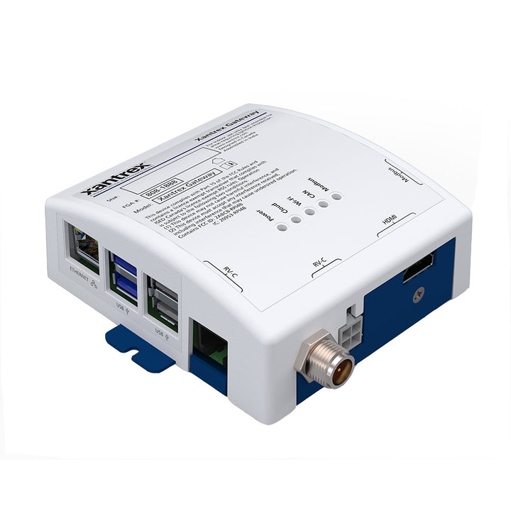 Xantrex Gateway Communication Device, accessory for power systems, with connection ports and branding visible.