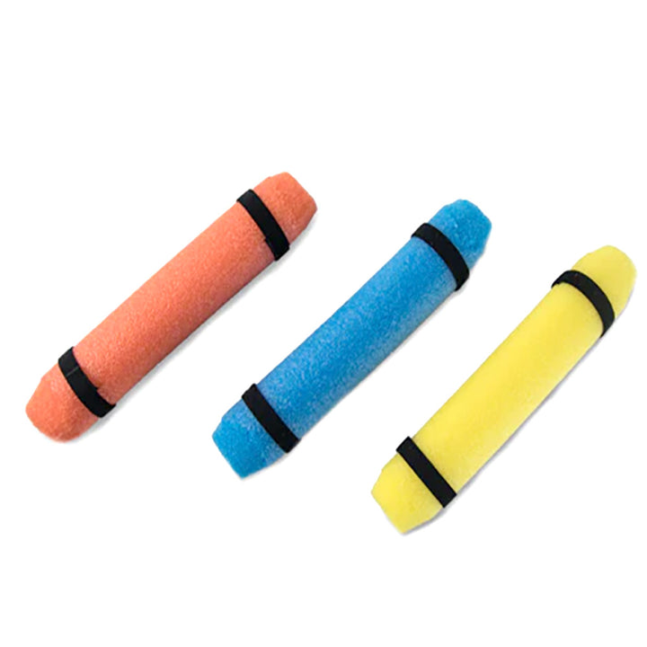 YakGear 8-inch fishing rod floats, durable fishing accessories for kayak or boat fishing, designed to keep rods afloat.