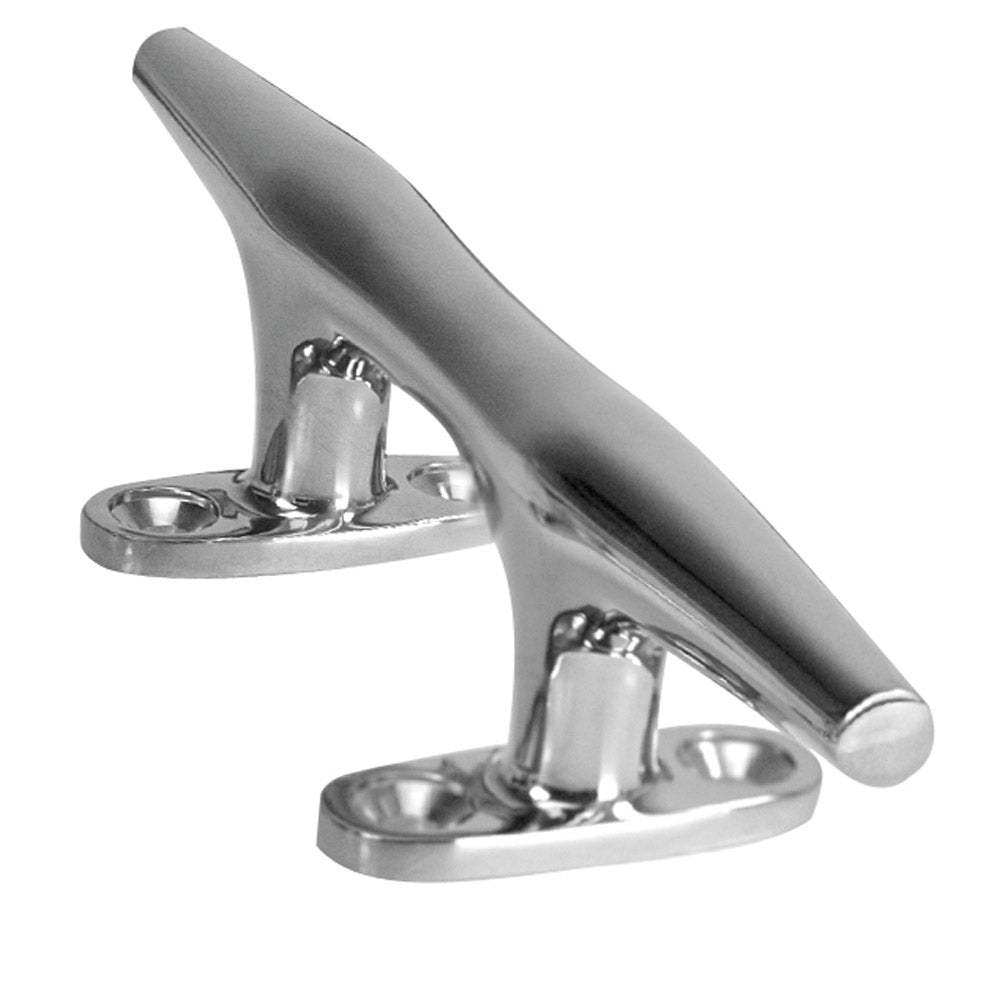 Whitecap Heavy Duty Hollow Base Stainless Steel Cleat - 8"