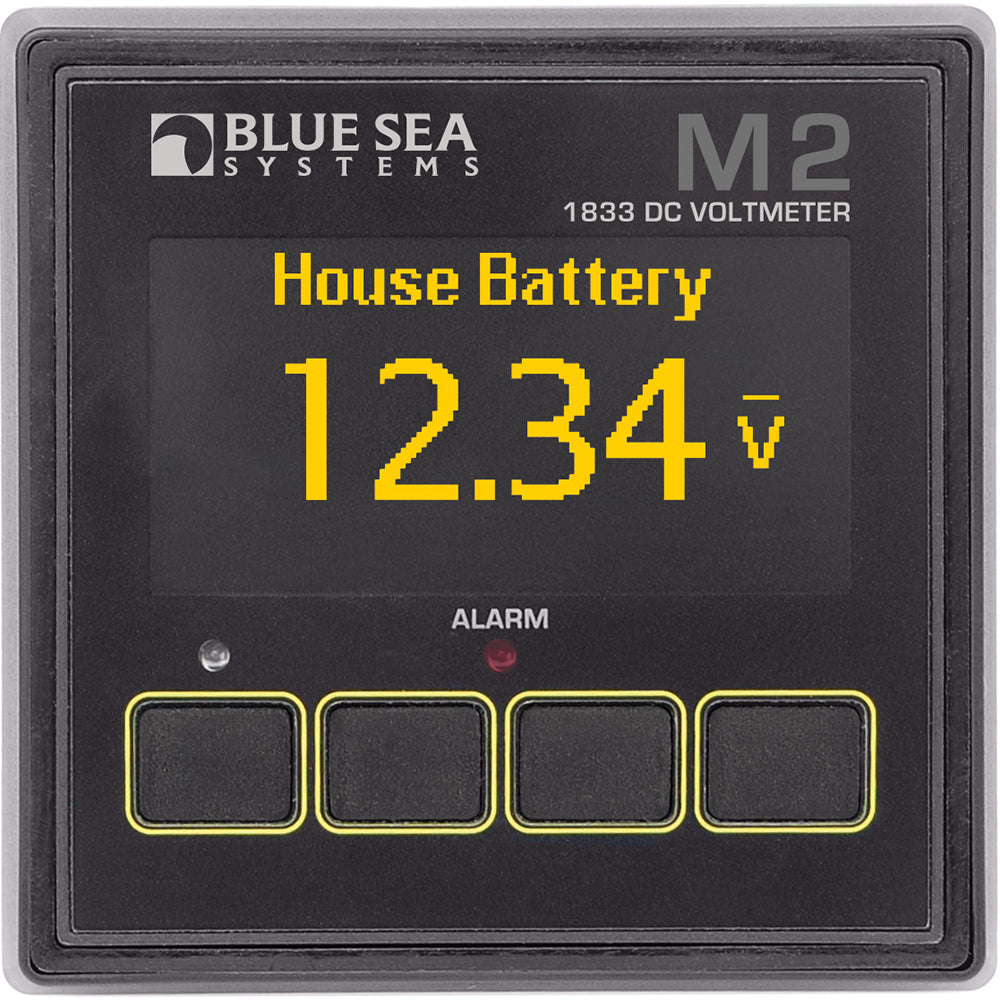 Voltmètre CC Blue Sea 1833 M2