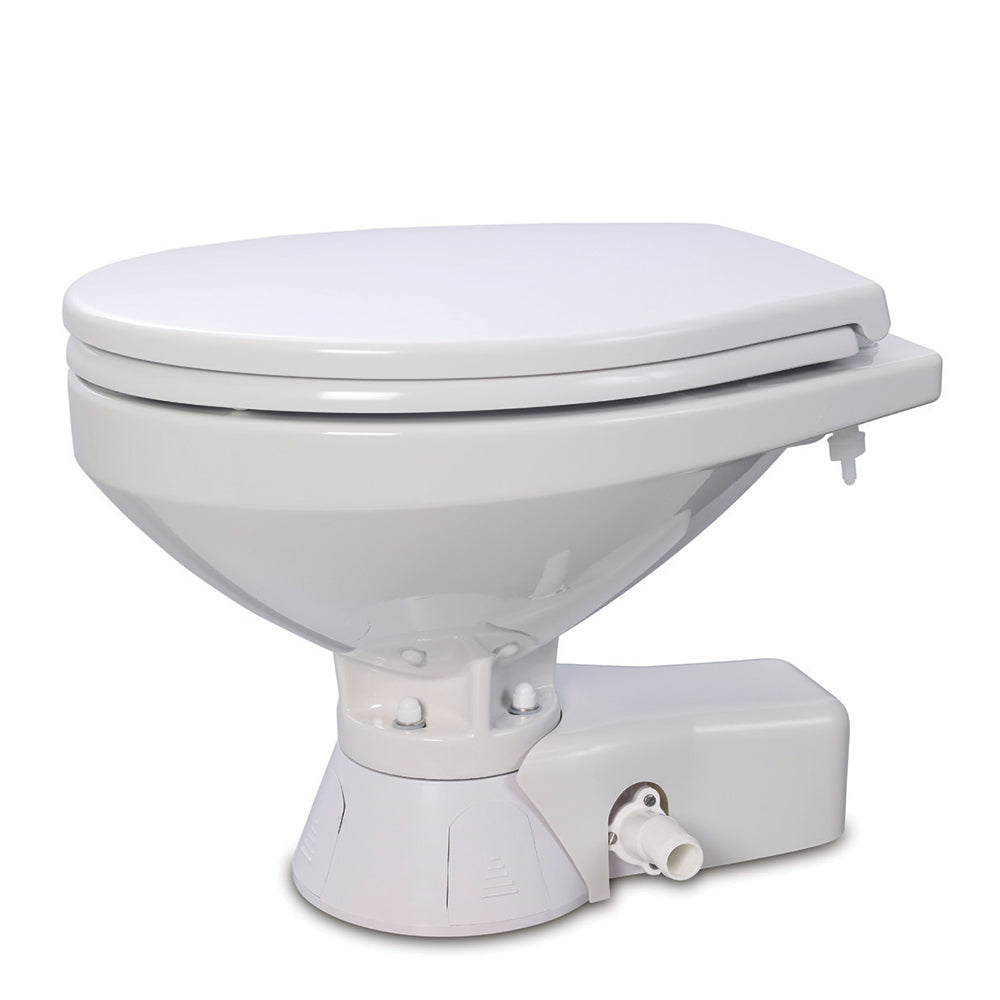 Jabsco Quiet Flush Freshwater Toilet - Regular Bowl - 24V