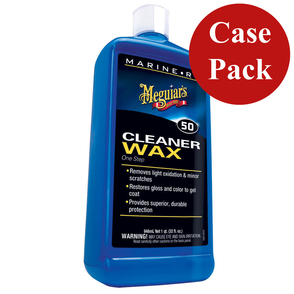Meguiars Boat/RV Cleaner Wax - 32 oz - *Case of 6*