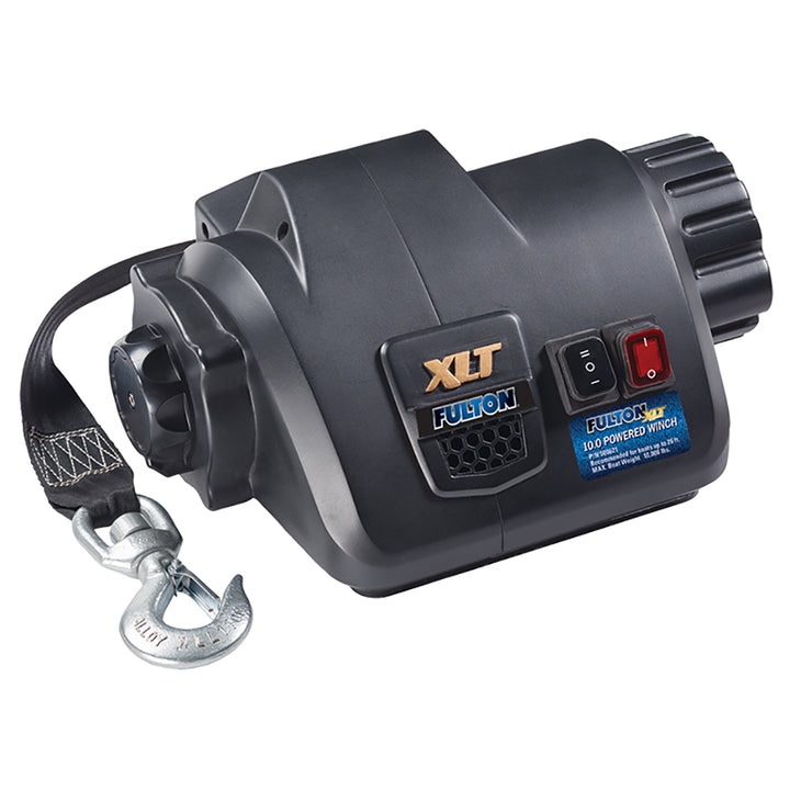 Fulton XLT 10.0 Powered Marine Winch w/Remote f/Boats up to 26