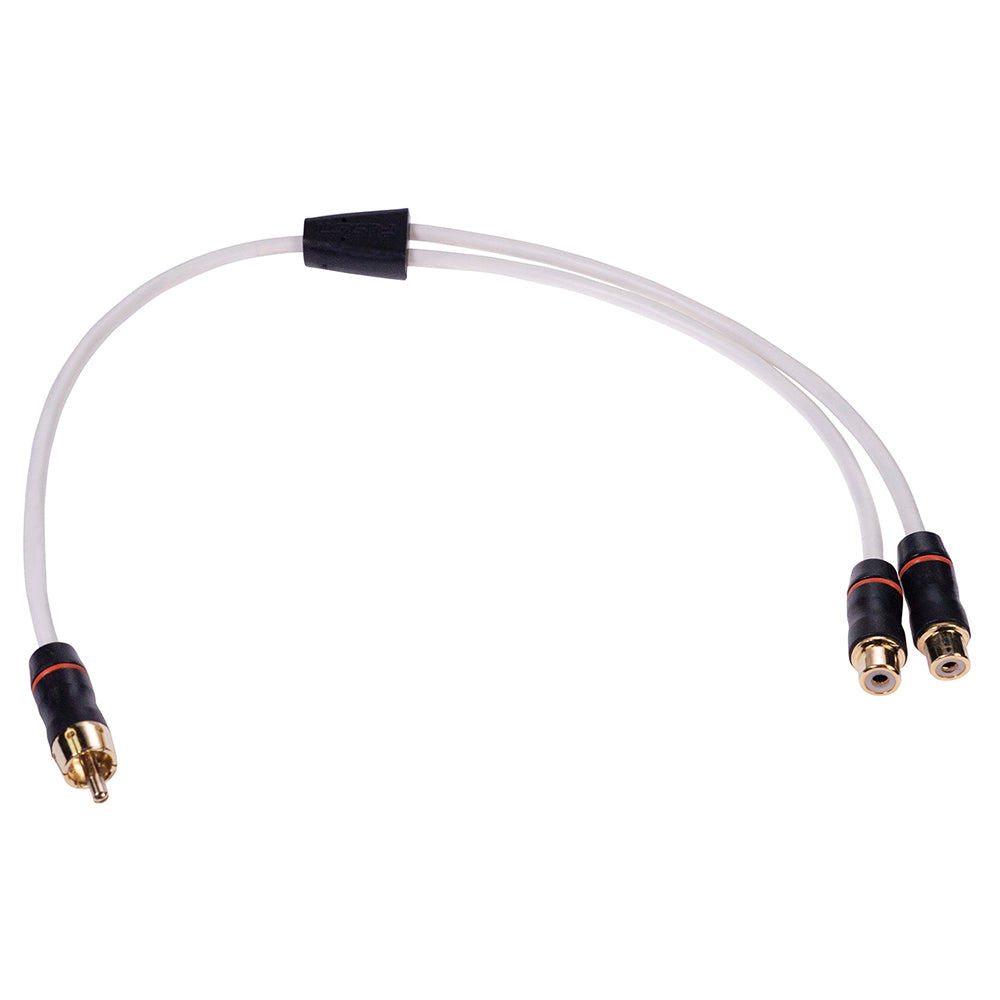 Fusion Performance RCA Cable Splitter - 1 Male to 2 Female - .9
