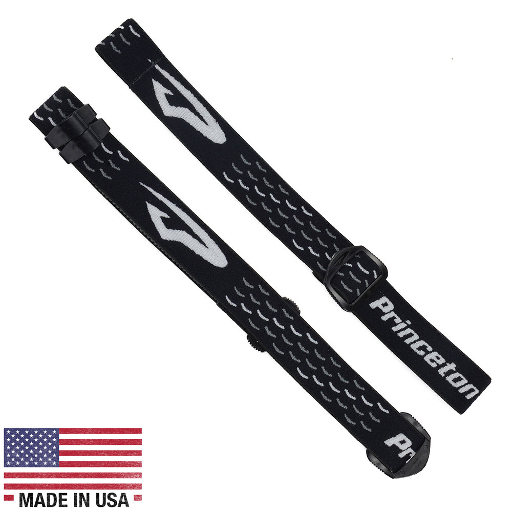 Princeton Tec 1" APEX Head  Crown Strap - Black