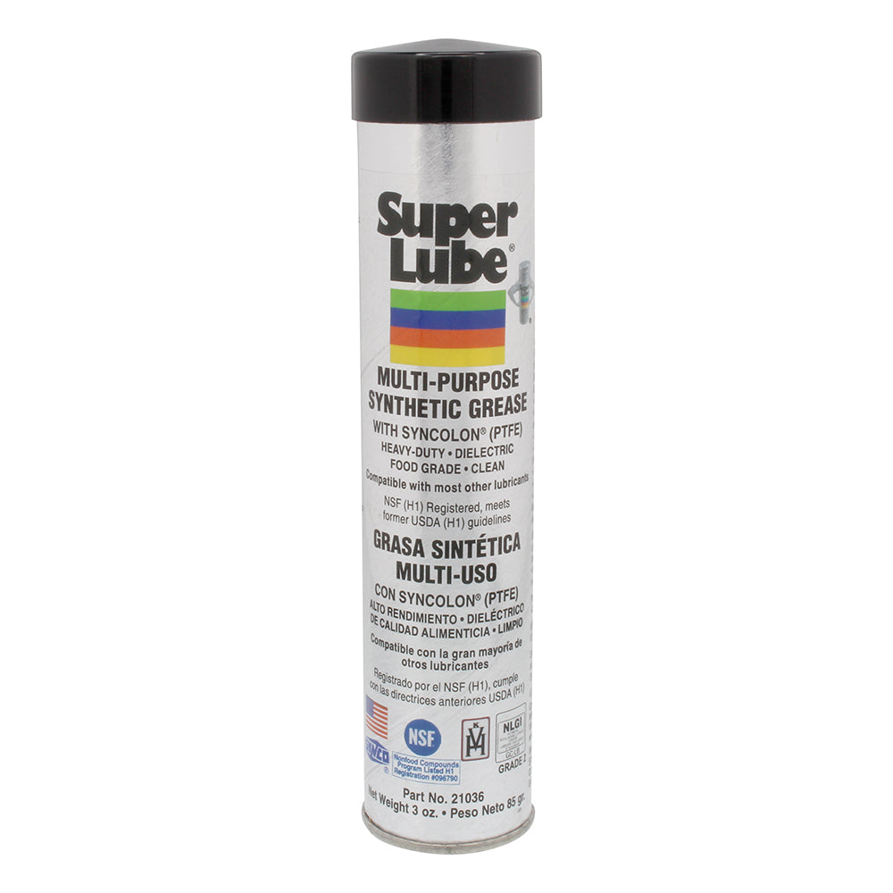 Super Lube Multi-Purpose Synthetic Grease w/Syncolon - 3oz Cartridge