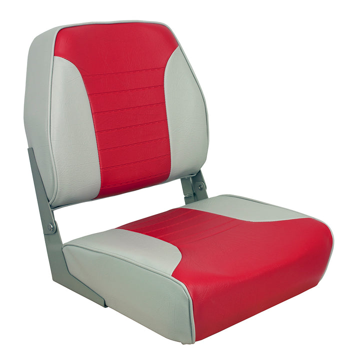 Springfield Economy Multi-Color Folding Seat - Grey/Red