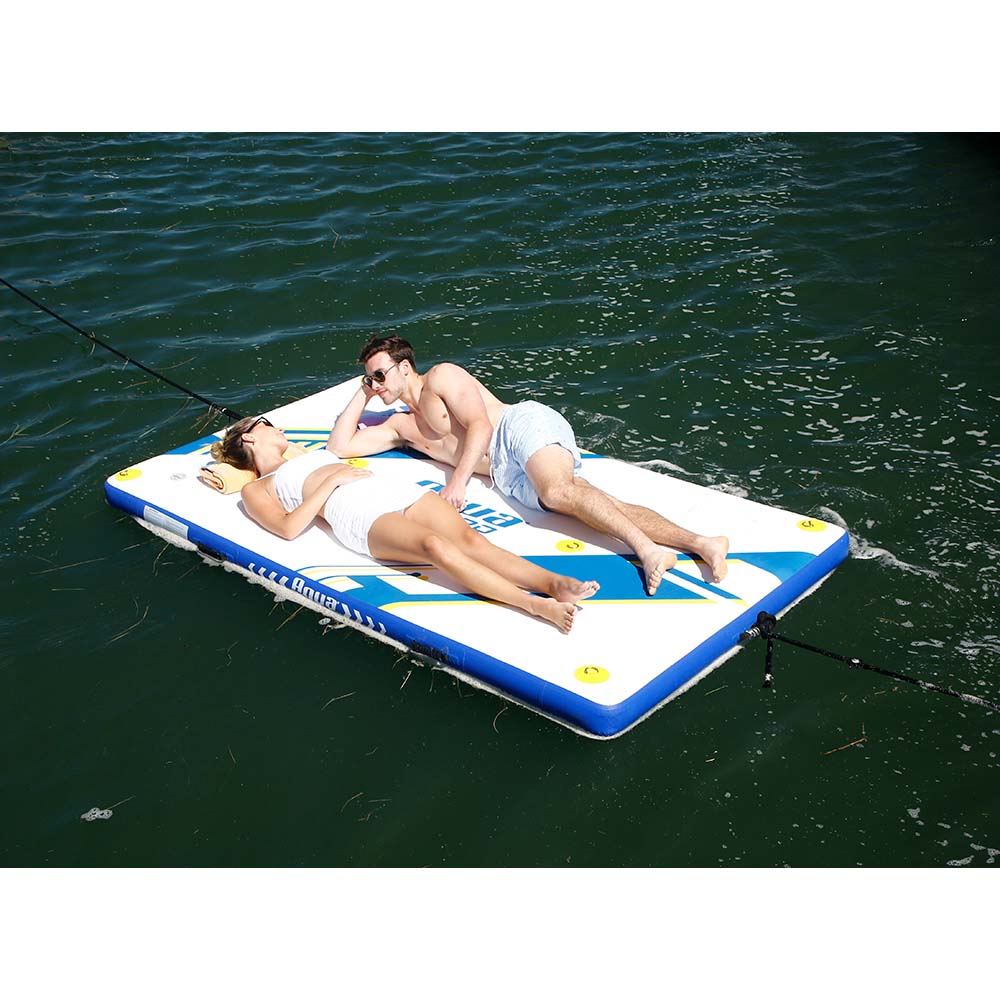 Aqua Leisure 8 x 5 Inflatable Deck - Drop Stitch