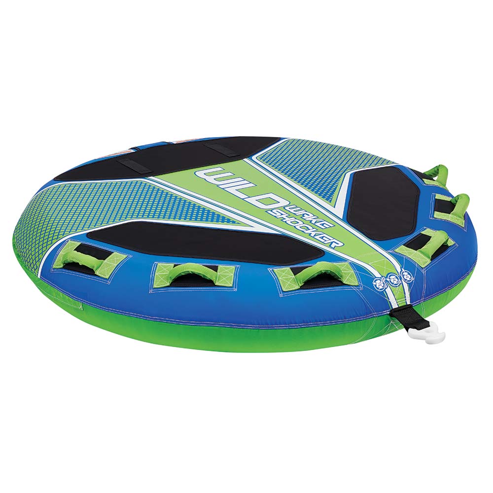 Bouée tractable Full Throttle Wild Wake Shocker - 3 passagers - Bleu