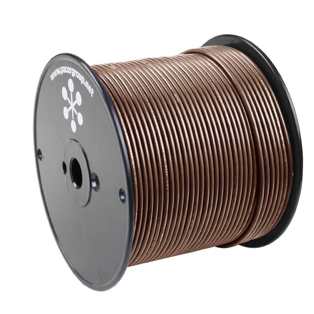 Pacer Brown 18 AWG Primary Wire - 500