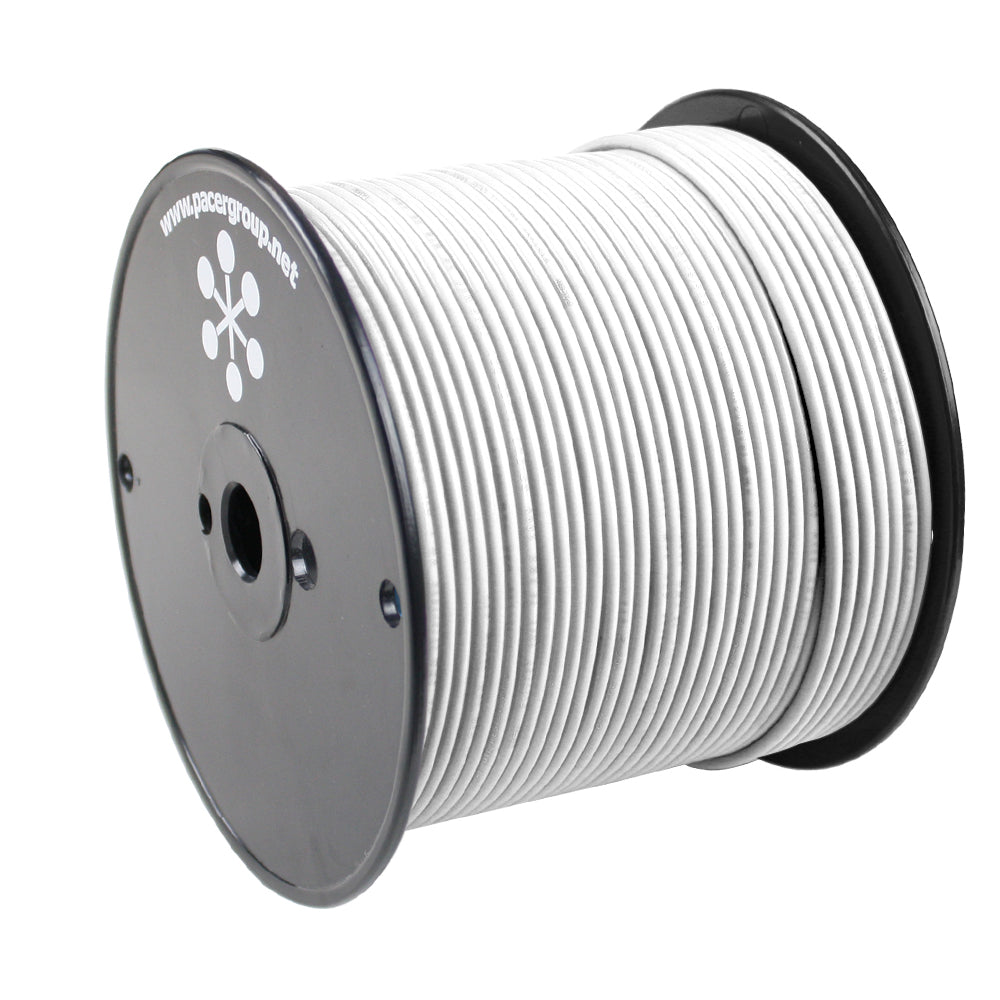 Pacer White 18 AWG Primary Wire - 500