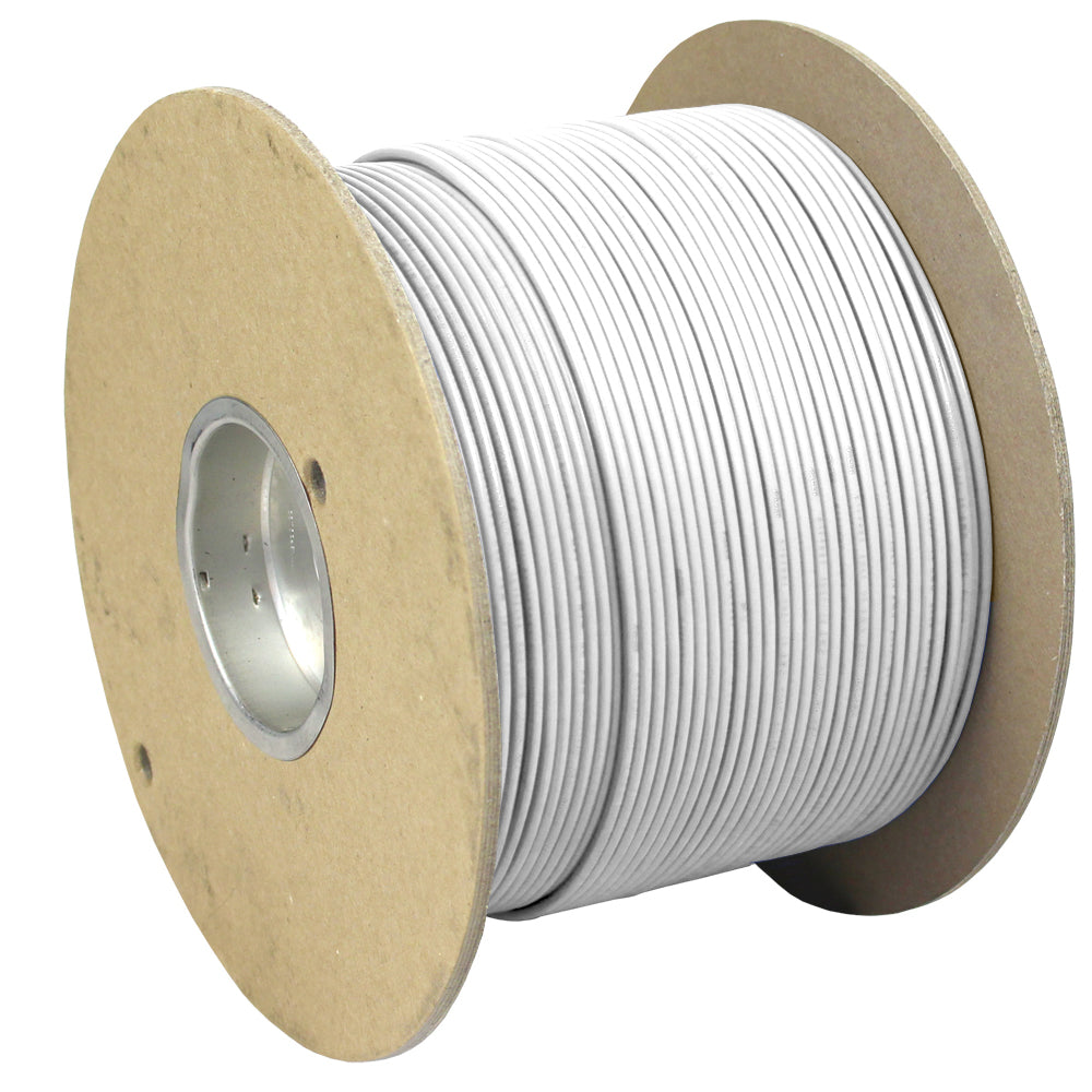 Pacer White 16 AWG Primary Wire - 1,000