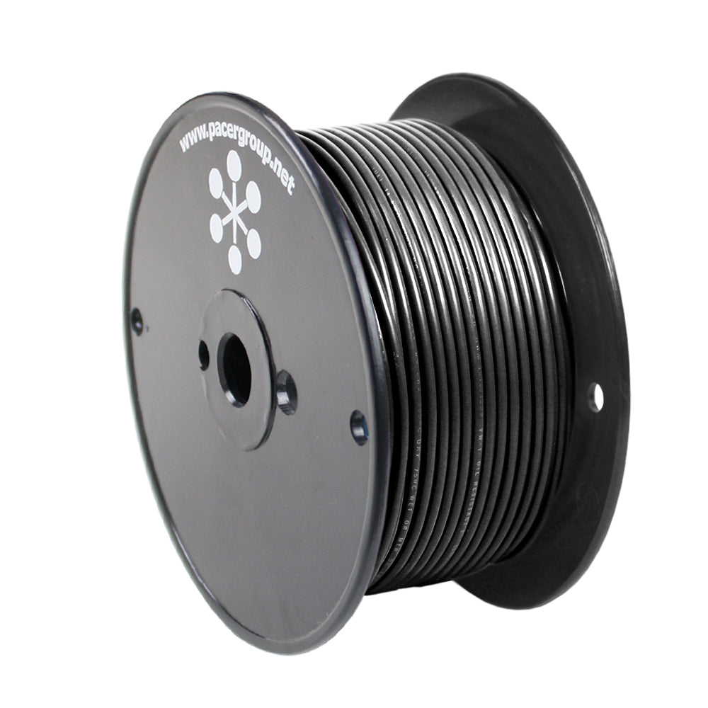 Pacer Black 14 AWG Primary Wire - 250