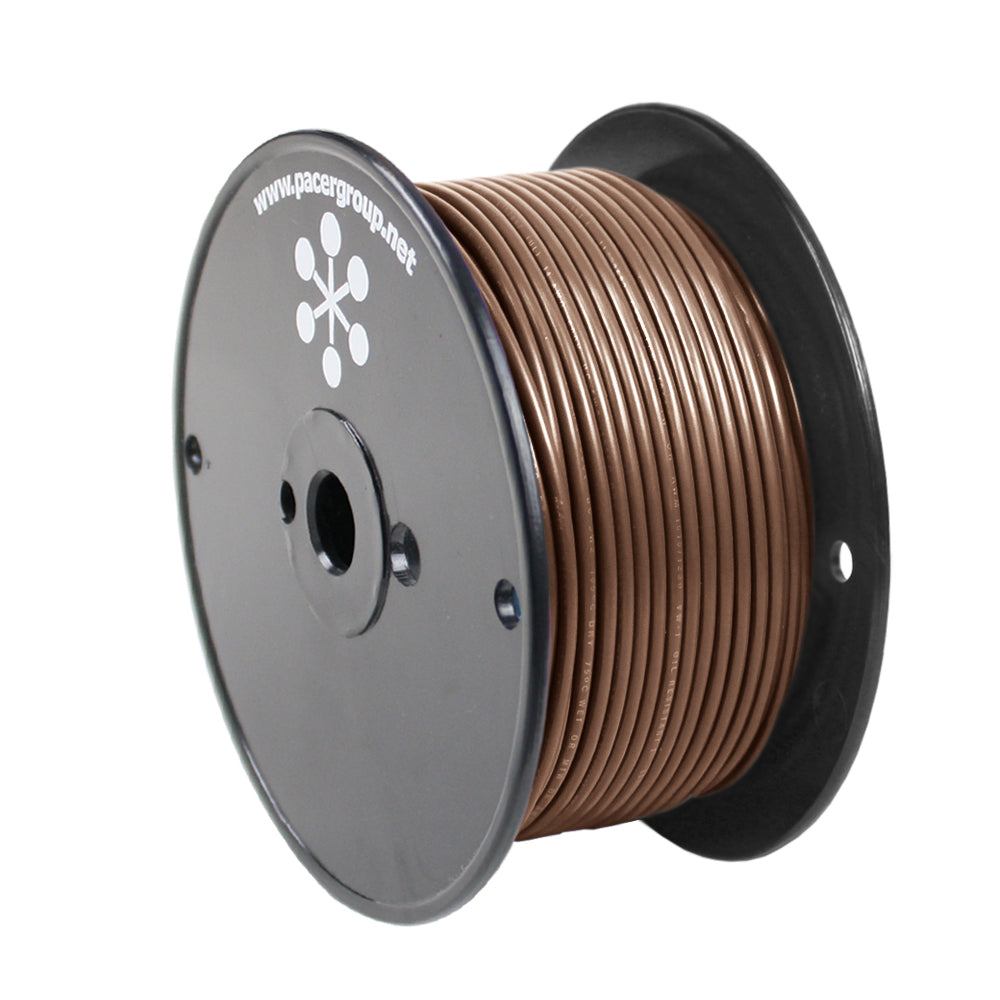 Pacer Brown 14 AWG Primary Wire - 250