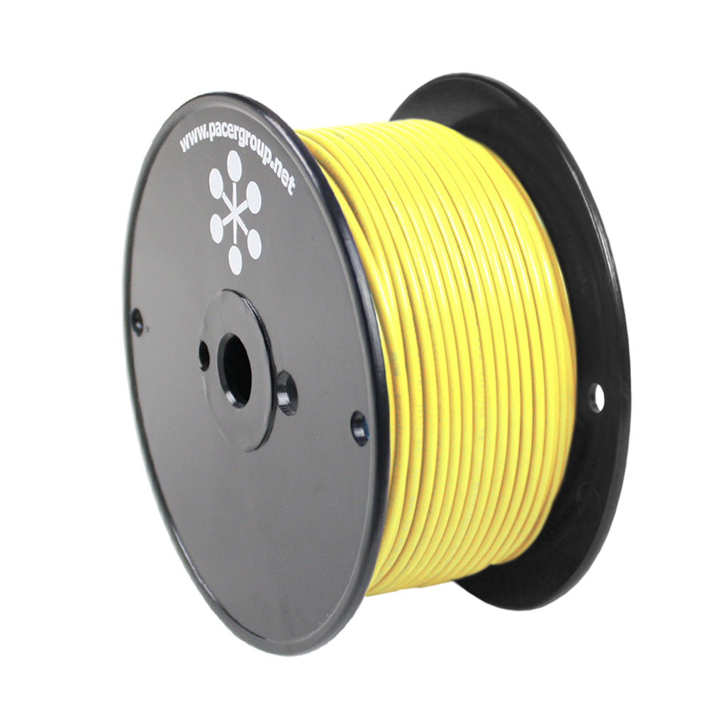 Pacer Yellow 14 AWG Primary Wire - 250
