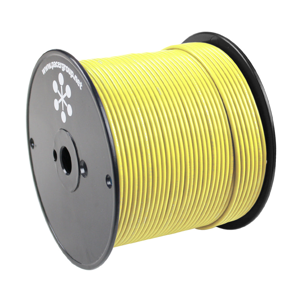 Pacer Yellow 14 AWG Primary Wire - 500