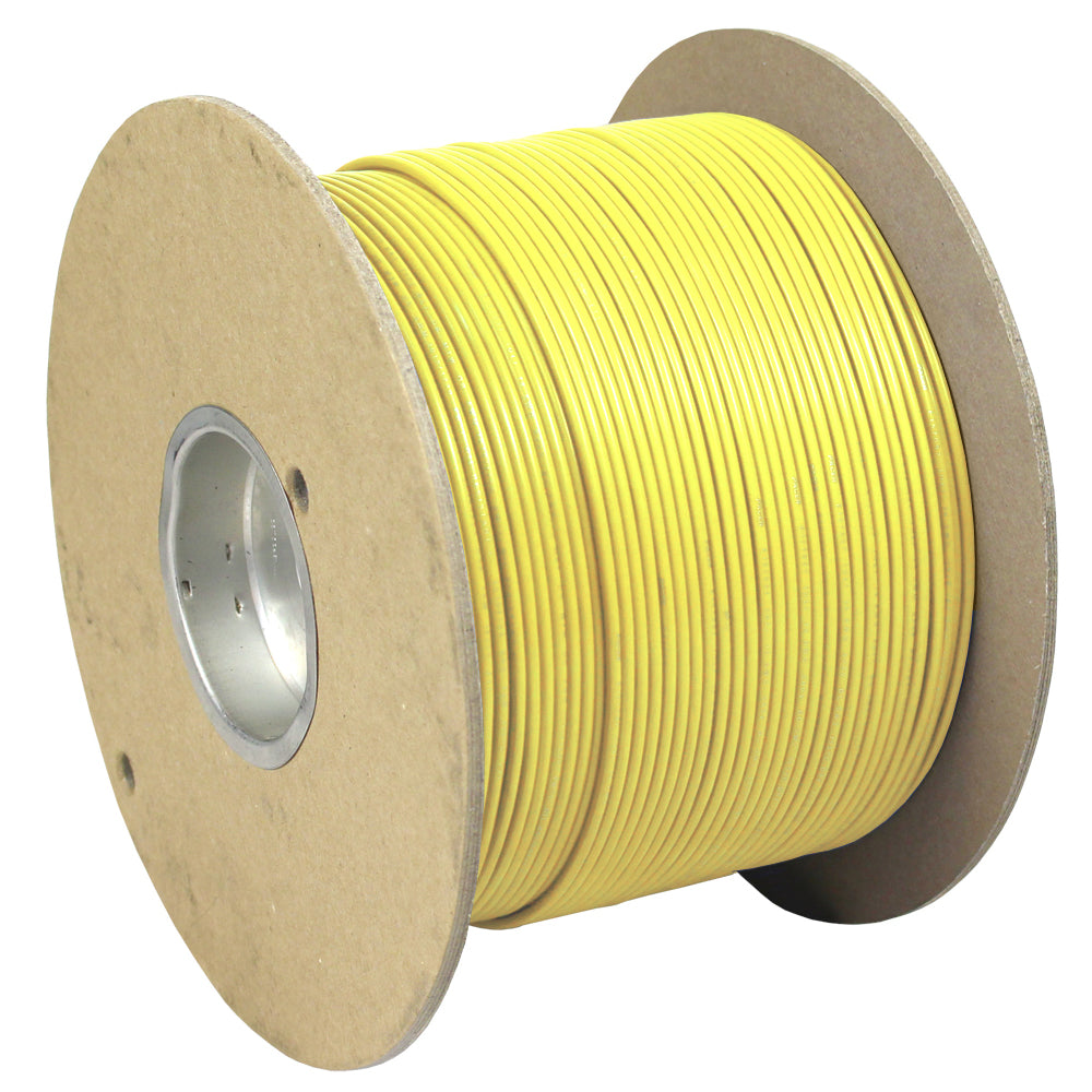 Pacer Yellow 8 AWG Primary Wire - 1,000