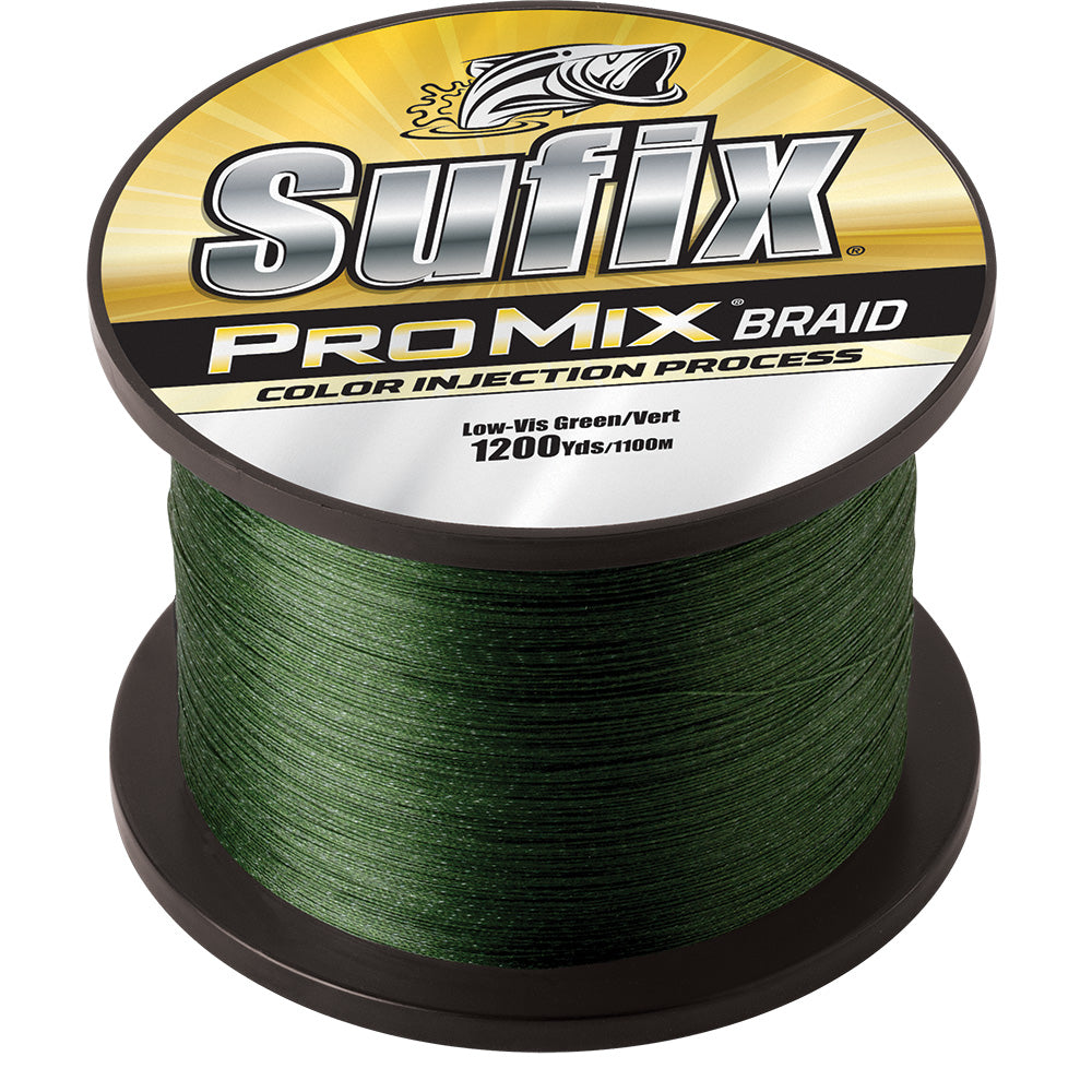 Sufix ProMix Braid - 50lb - Low-Vis Green - 1200 yds