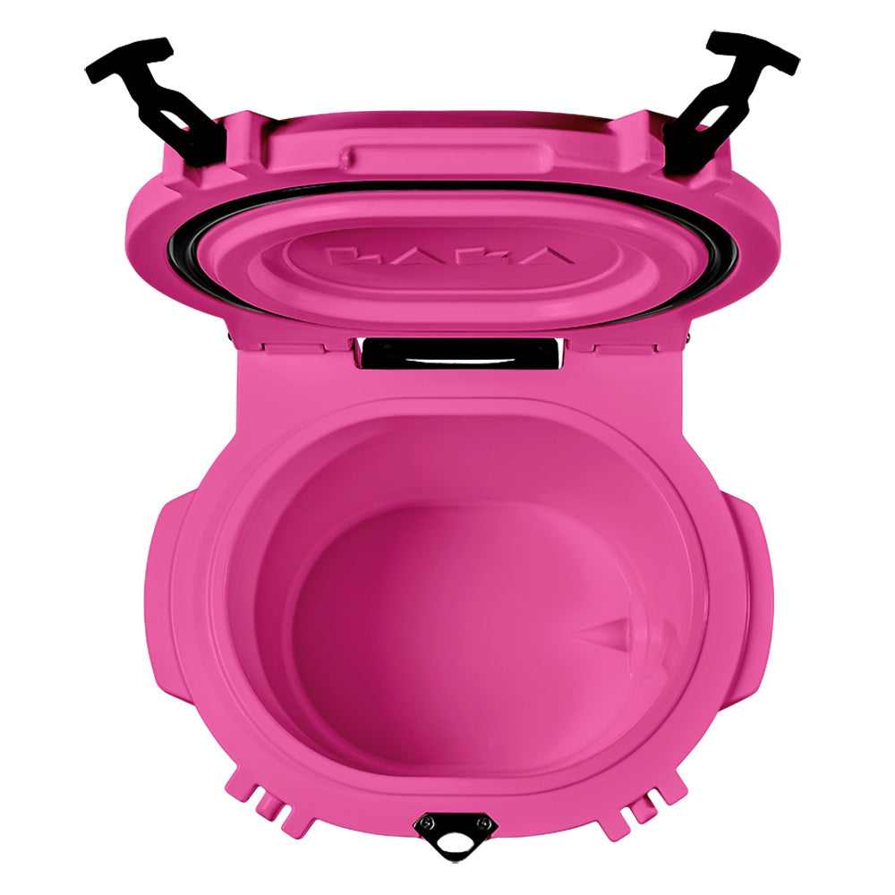 LAKA Coolers 30 Qt Cooler w/Telescoping Handle  Wheels - Pink